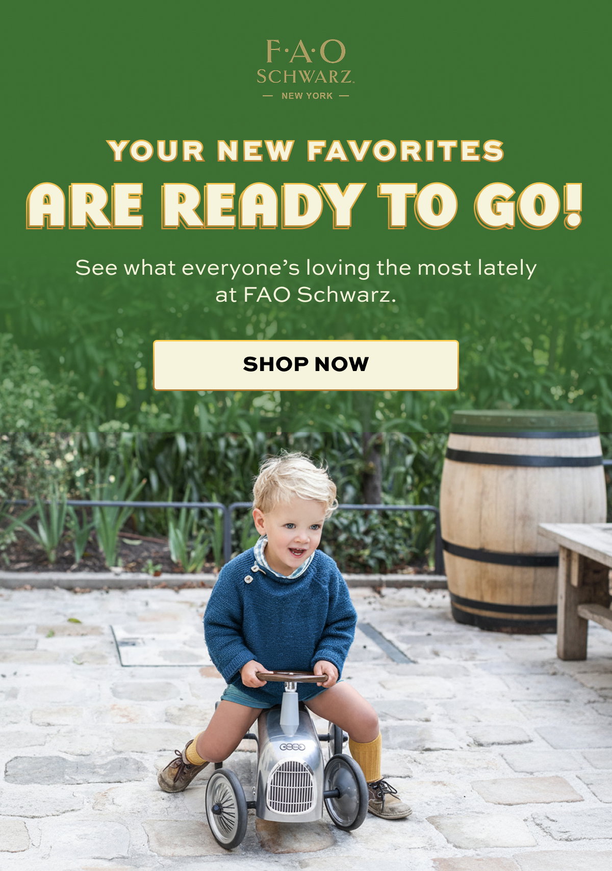 Your New Favorites Are Ready To Go! | See what everyone’s loving the most lately at FAO Schwarz. | Shop Now