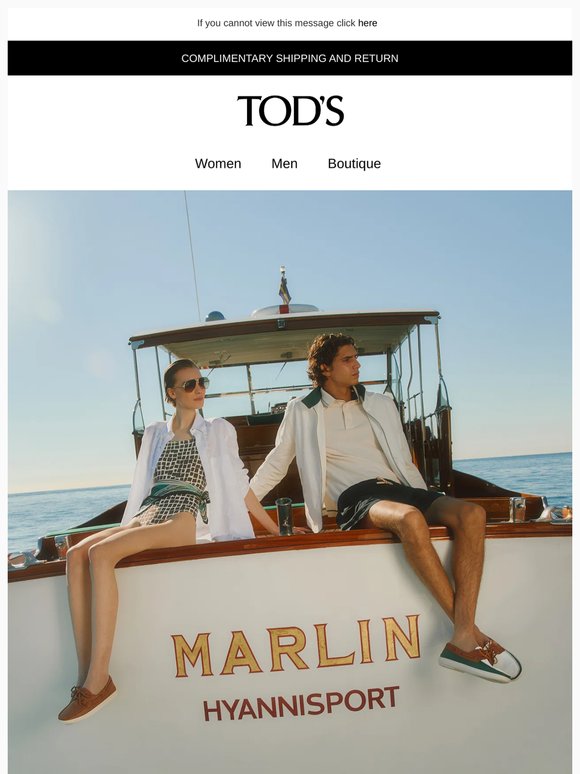 The new Tod's Marlin Collection