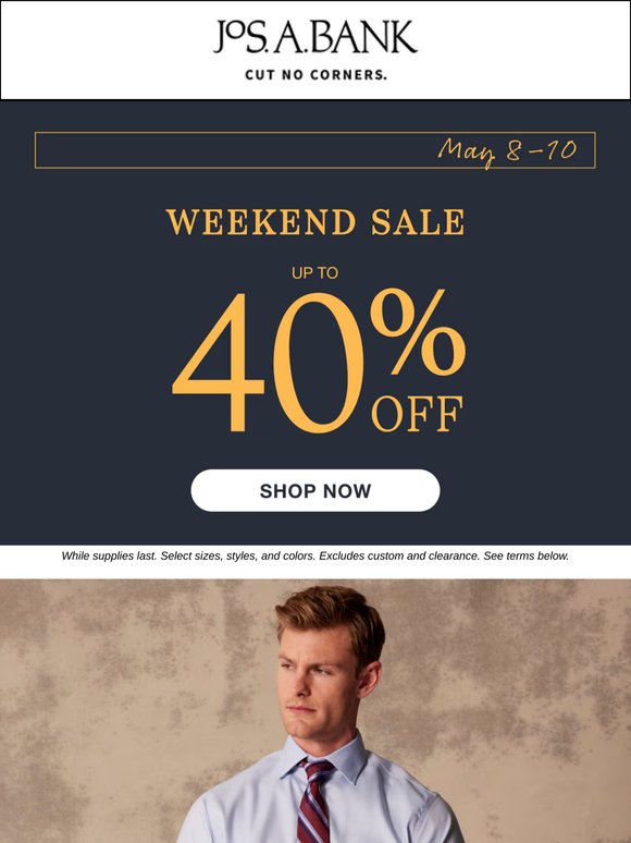 🗓️ Up to 40% off for our Weekend Sale! 🗓️
