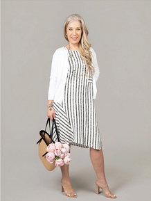 Sleeveless Knee Length Dress