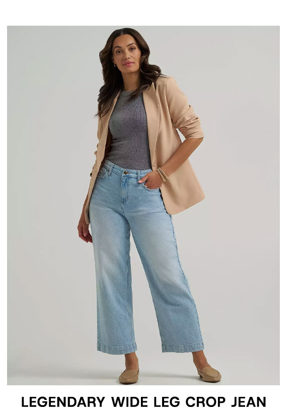 Legendary Wide Leg Crop Jean
