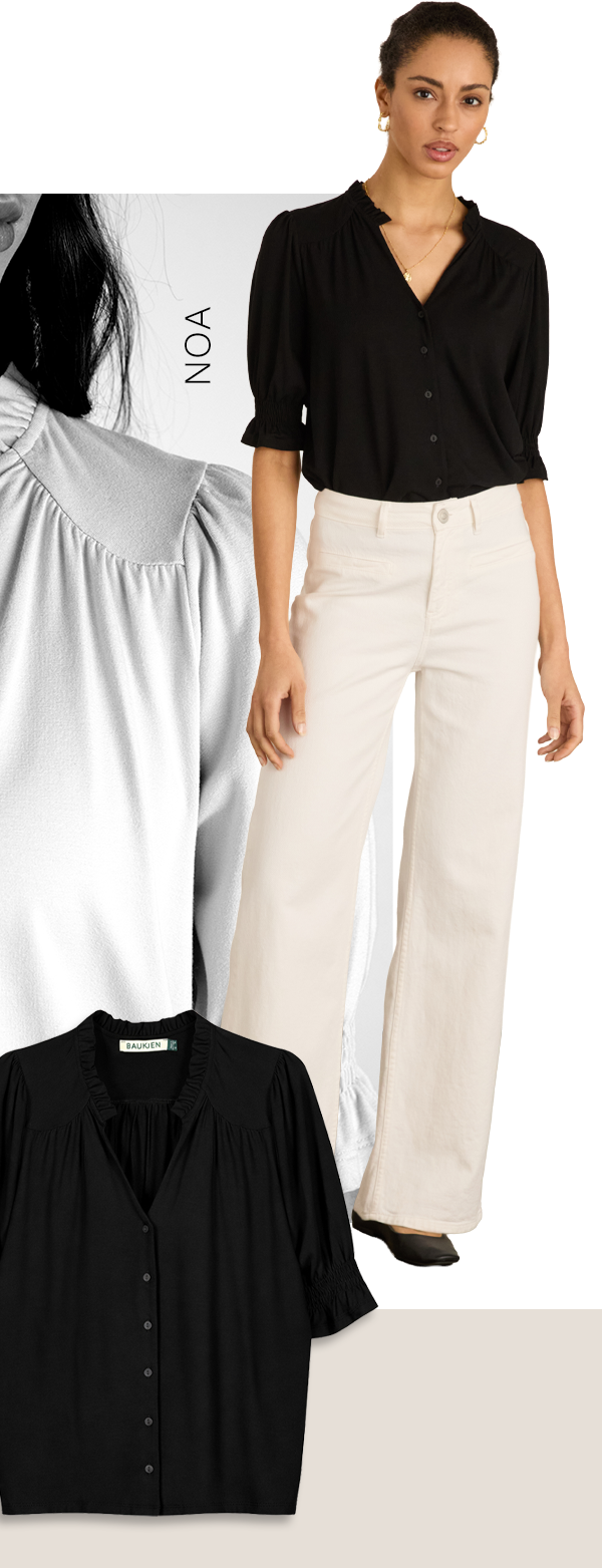 Noa Short Sleeve Blouse