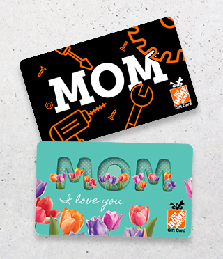 Two gift card design options for Mother’s Day