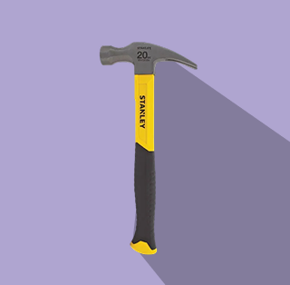 A fiber glass hammer