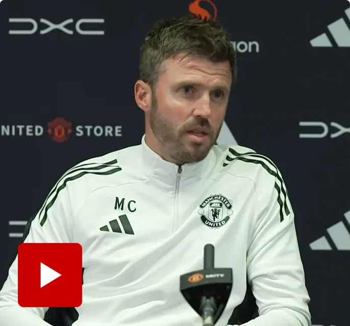 Press conference v Arsenal
