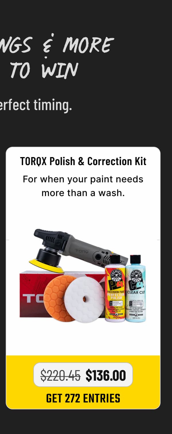 TORQX Polish & Correction Kit