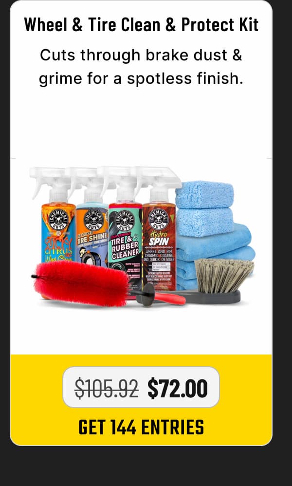 Wheel & Tire Clean & Protect Kit