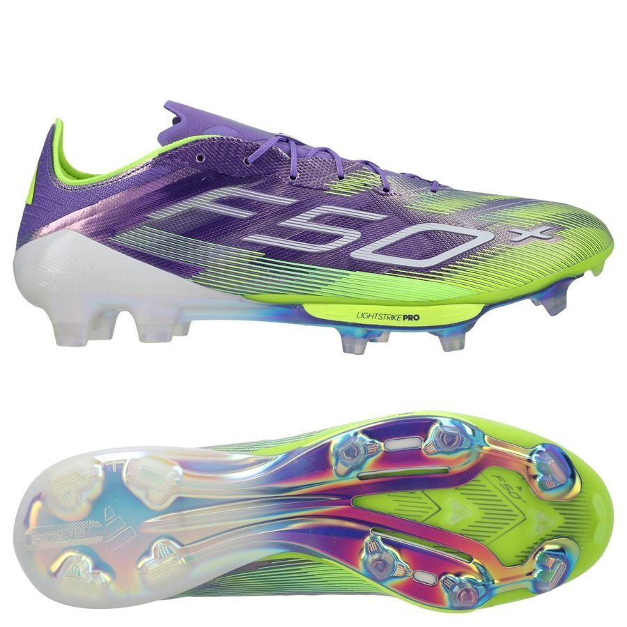 adidas F50 + FG Radiant Blaze - Lila/Weiß/Gelb