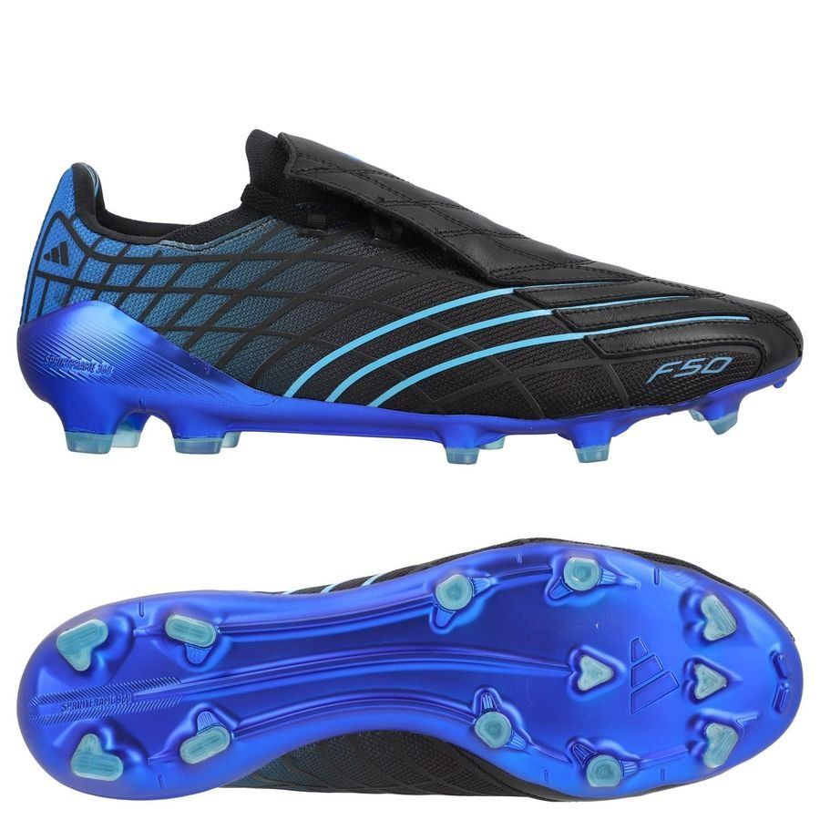 adidas F50 Spider Elite FG - Schwarz/Blau/Blau/Tech Indigo LIMITED EDITION
