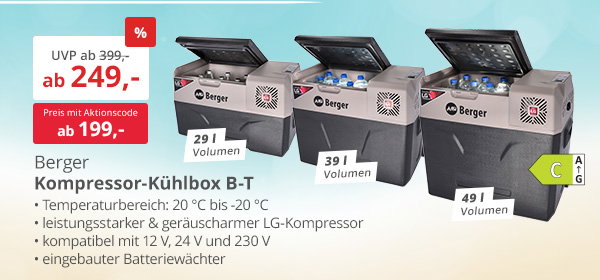 Berger B-T Kompressor Kühlbox 