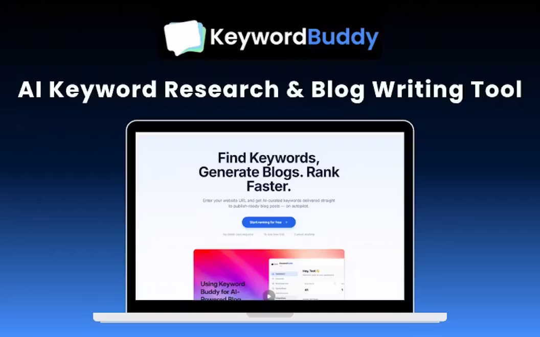 KeywordBuddy – AI Keyword Research & Blog Writing Tool | Lifetime Access