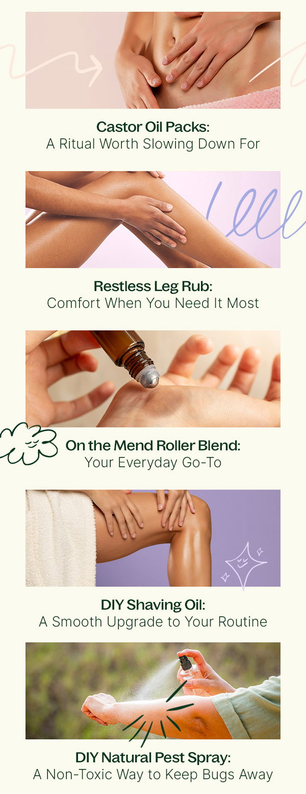 Top 5 DIY Essential Oil Recipes