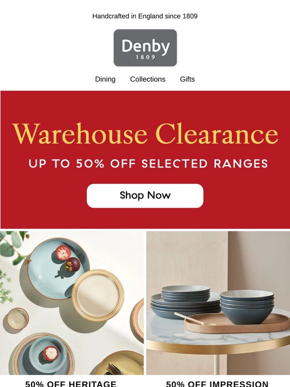 Warehouse Clearance