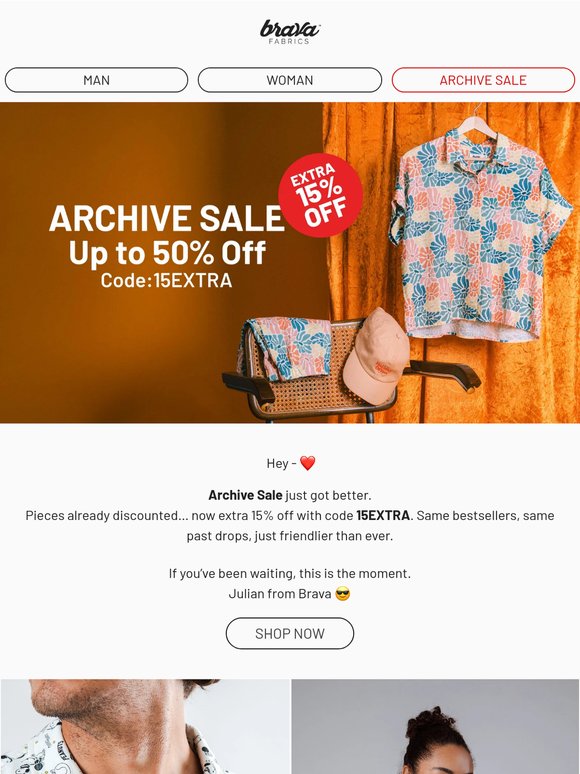 ❤️‍🔥Extra 15% Off Archive Sale