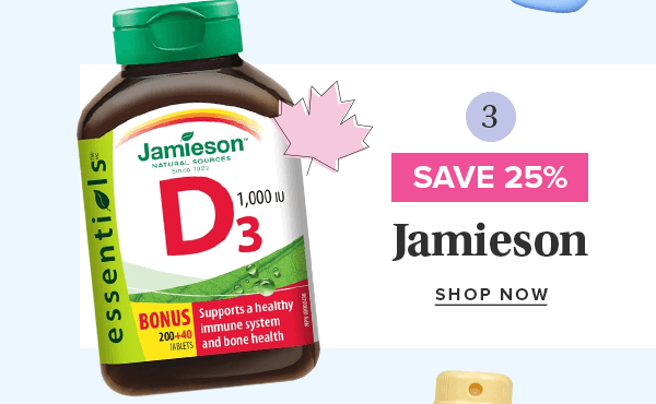 Save 25% on Jamieson