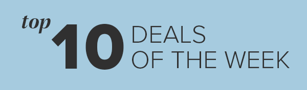 Shop Top 10 Deals of the Week