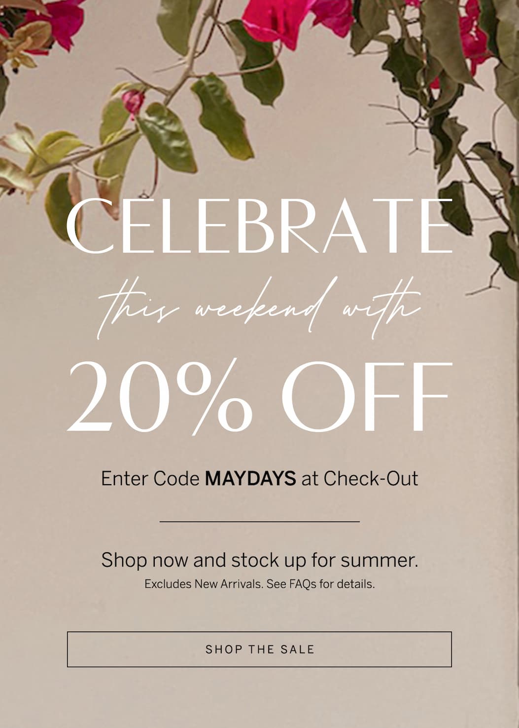sale announcement message