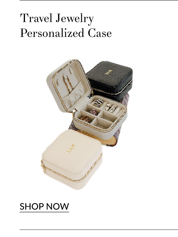 Travel Jewelry Personalized Case [Click here to Shop Now]