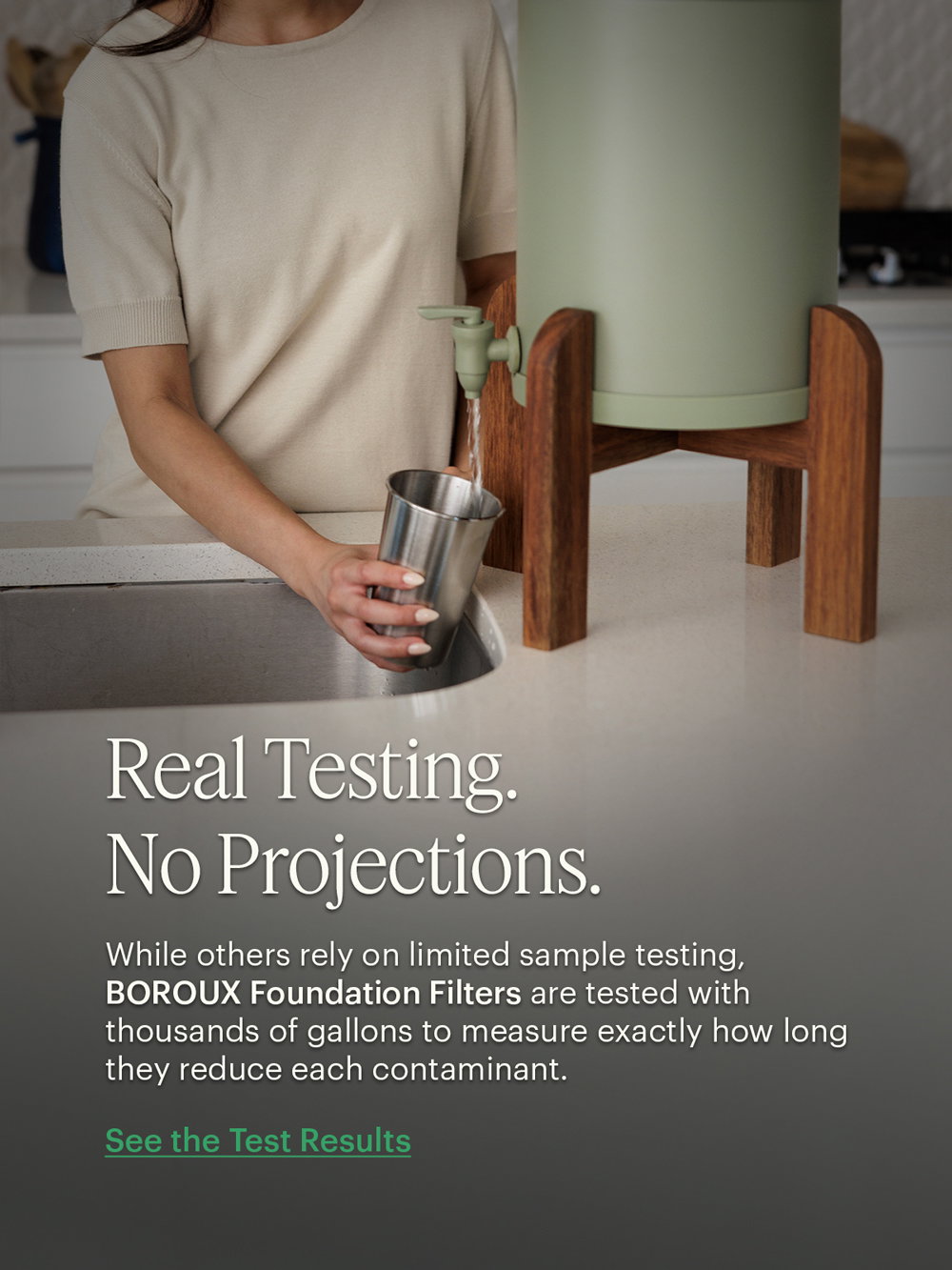 Real Testing. No Projections.