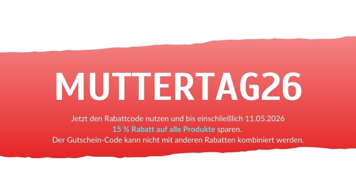Rabatt MUTTERTAG26
