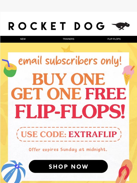 FREE Flip-Flops Inside! 🏖️