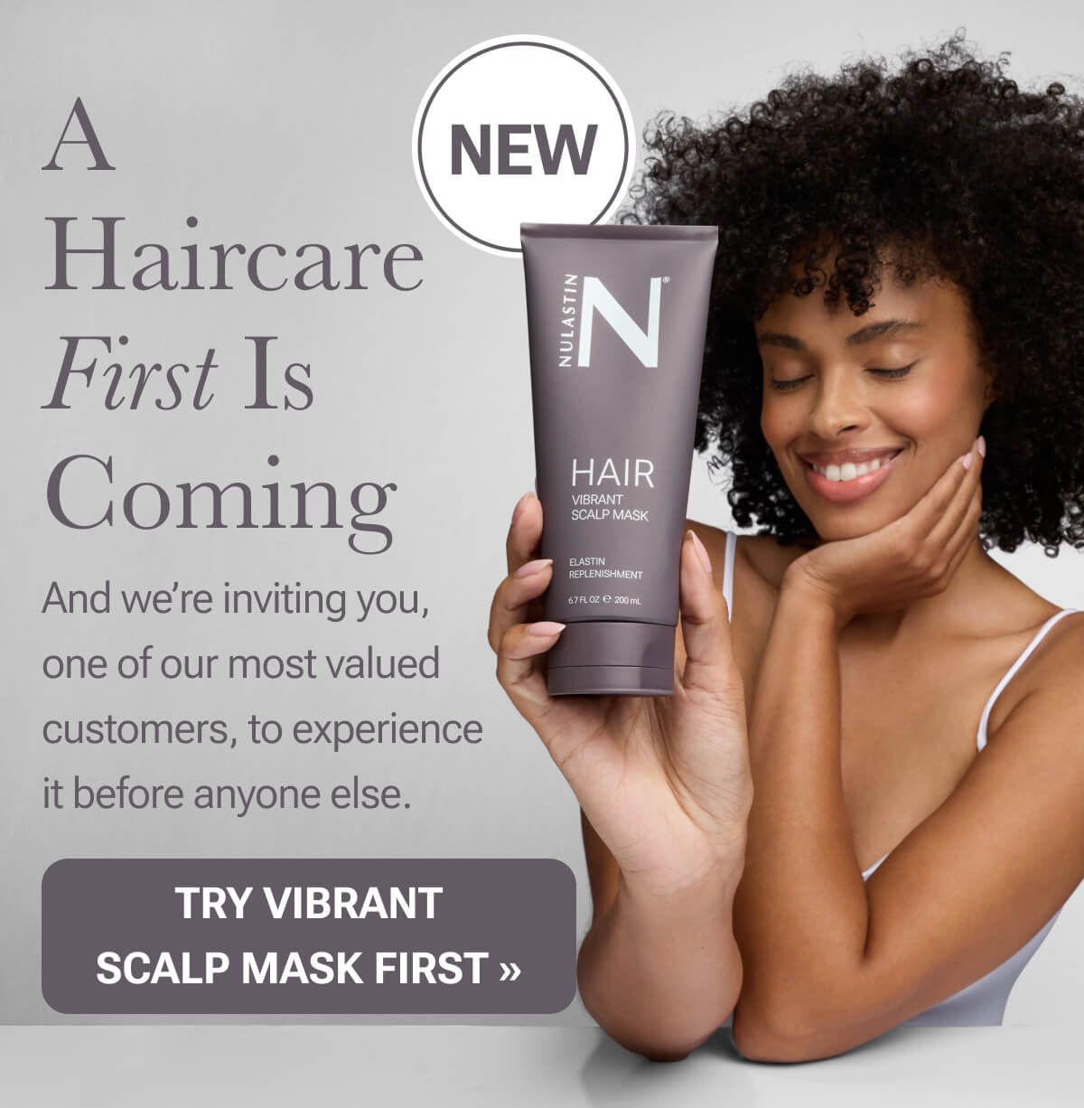 Try Vibrant Scalp Mask First