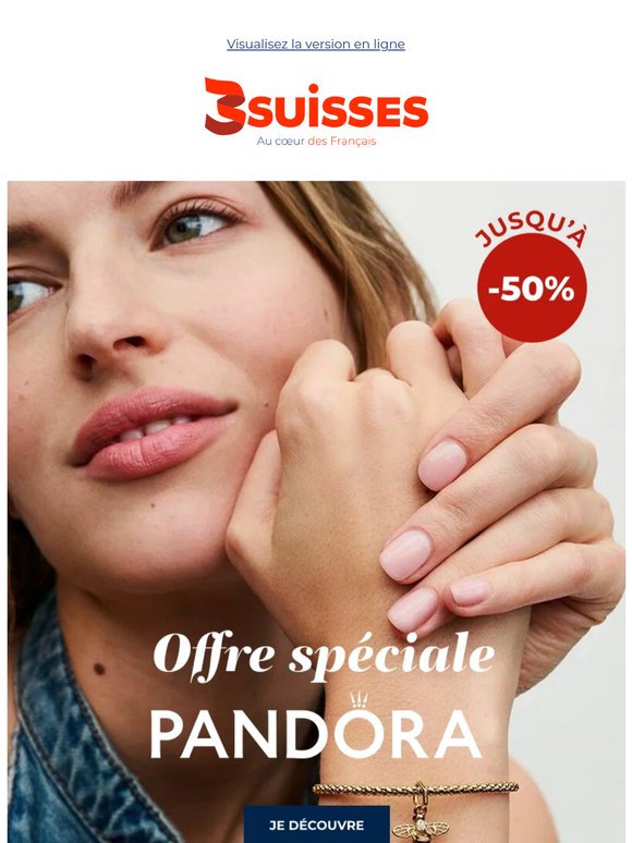 Pandora : -20 à -50% 🎁