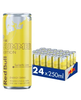 Red Bull Summer Edition Sudachi Lime 24x250 ml energiajuoma