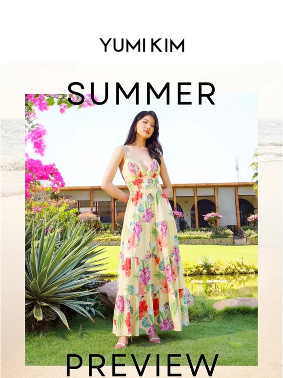 Summer is calling. Answer in style
