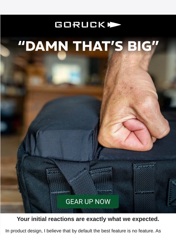 “DAMN THAT’S BIG”