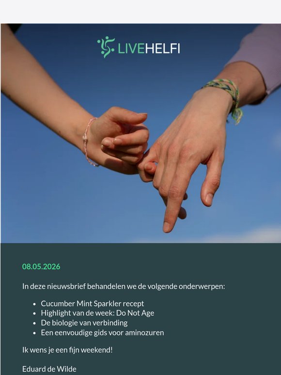 Nieuwsbrief: aminozuren gids & verfrissend recept