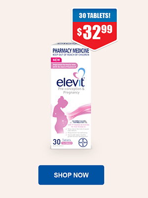 Elevit Pre-conception & Pregnancy 30 Tablets