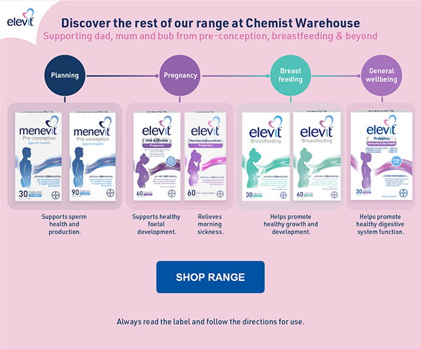 Shop Elevit Range
