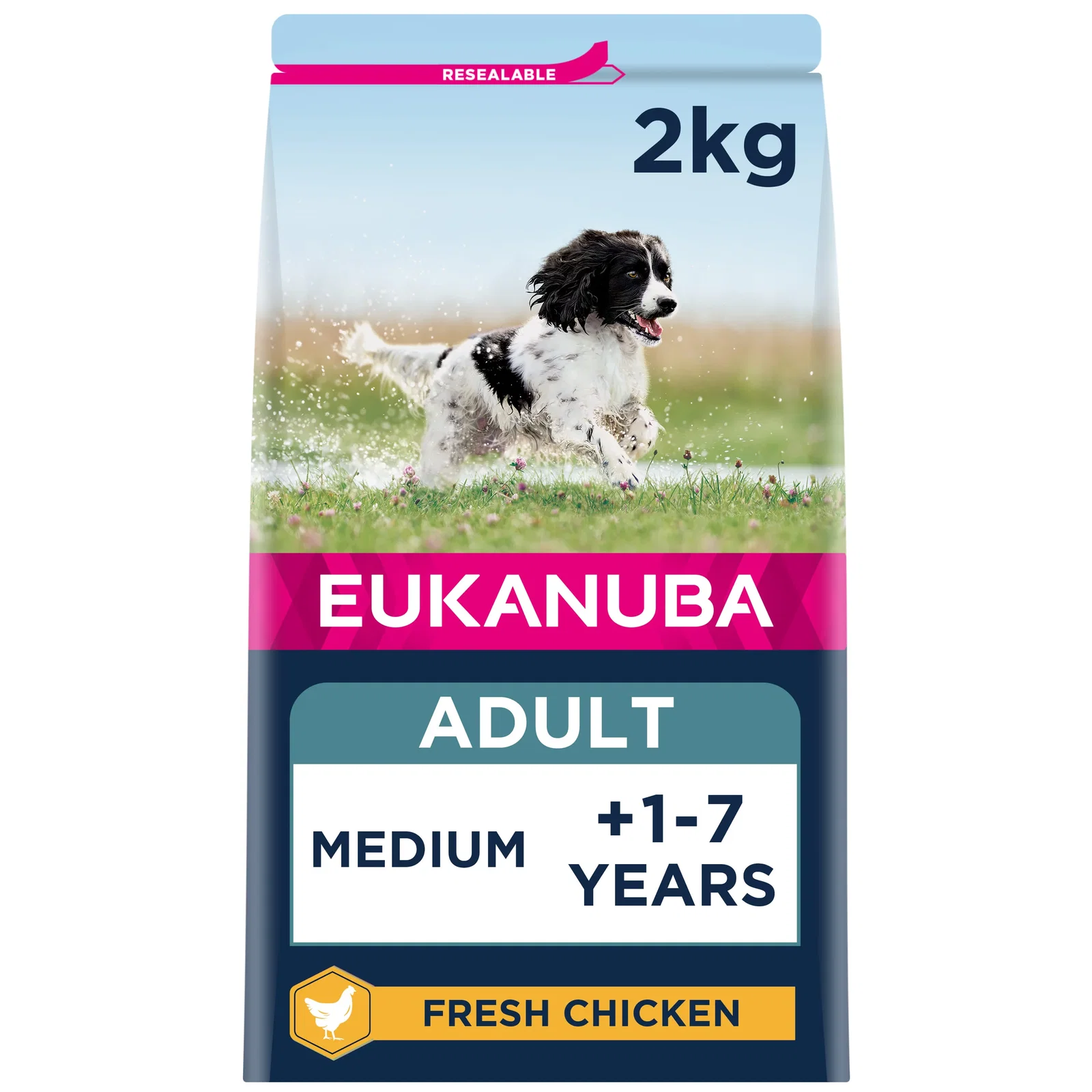 Image of Eukanuba Adult Medium Breed Dry Dog Food - Chicken