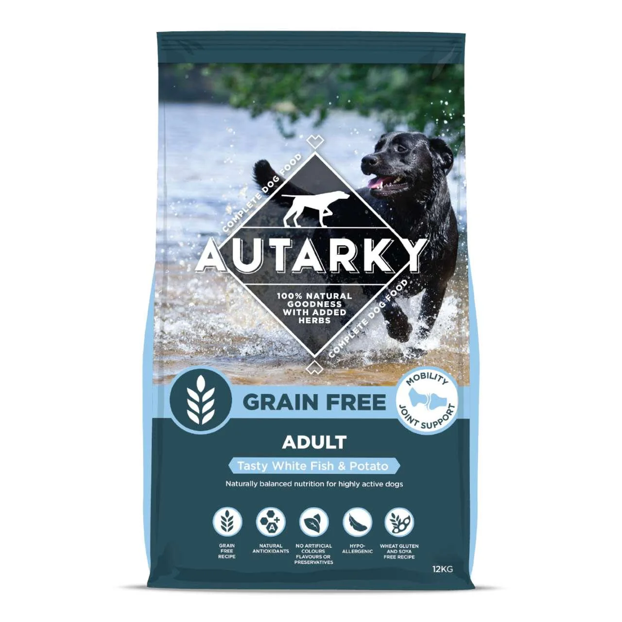 Image of Autarky Grain Free Adult Dry Dog Food - White Fish & Potato