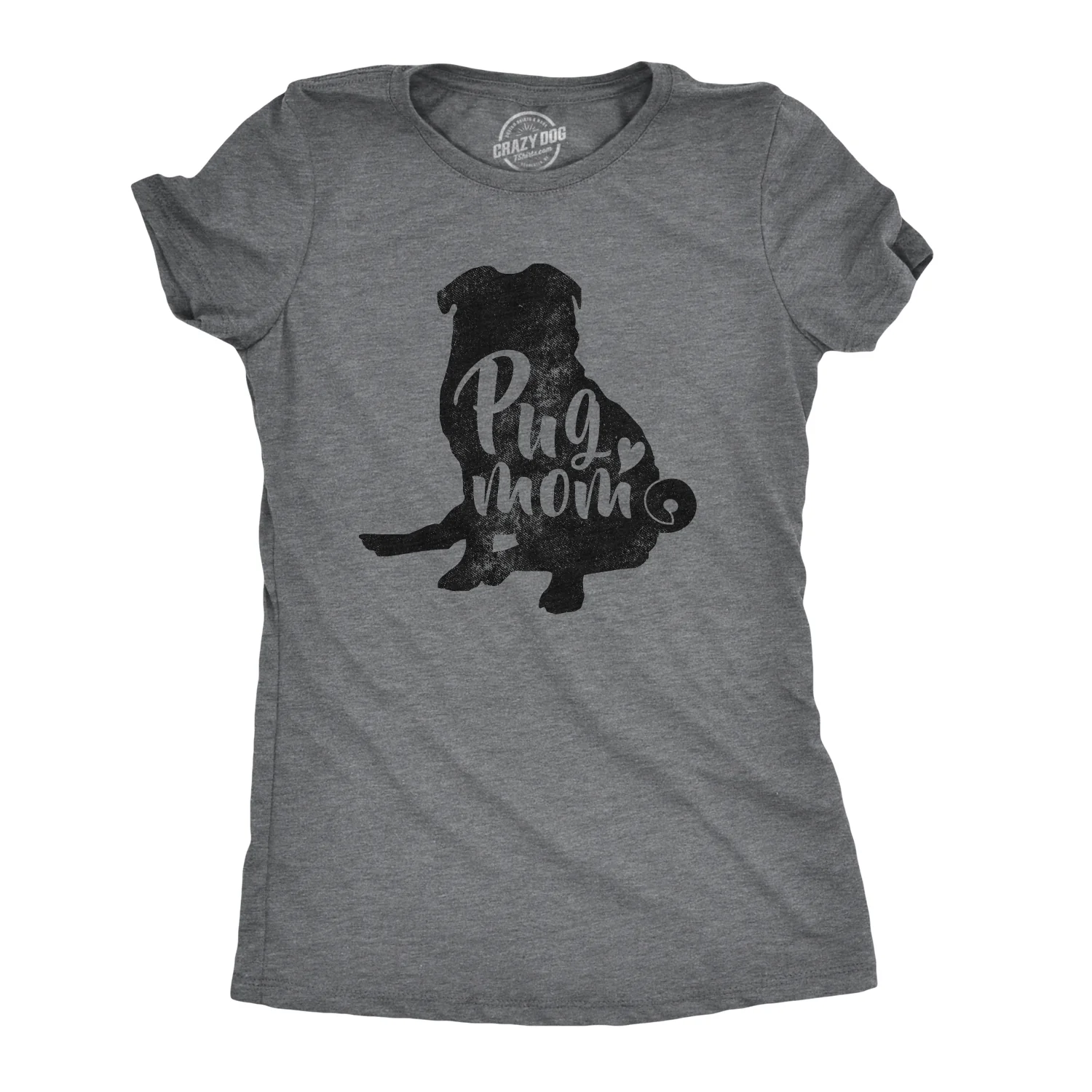 Image of Pug Mom Women's T Shirt
