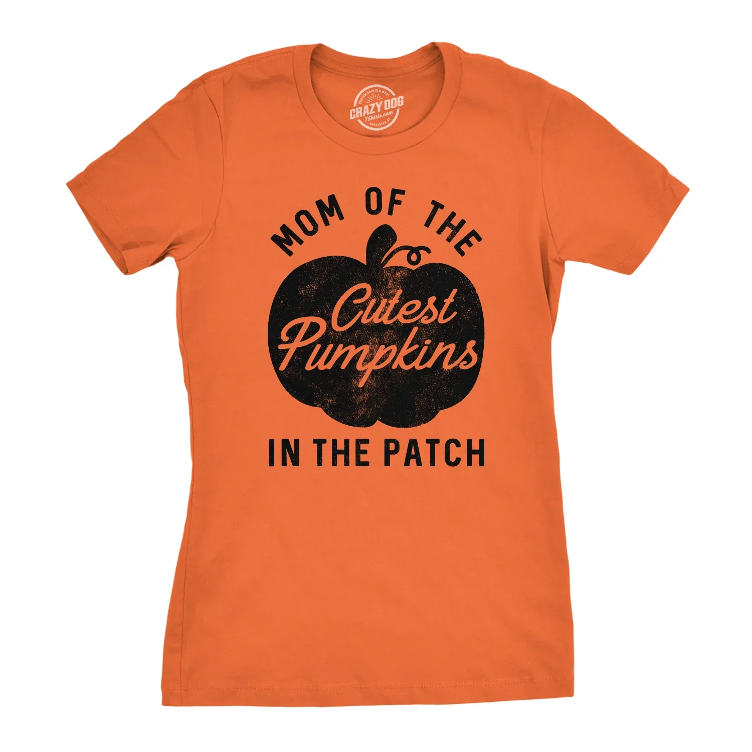 Image of Mom Of The Cutest Pumpkins In The Patch Women's T Shirt