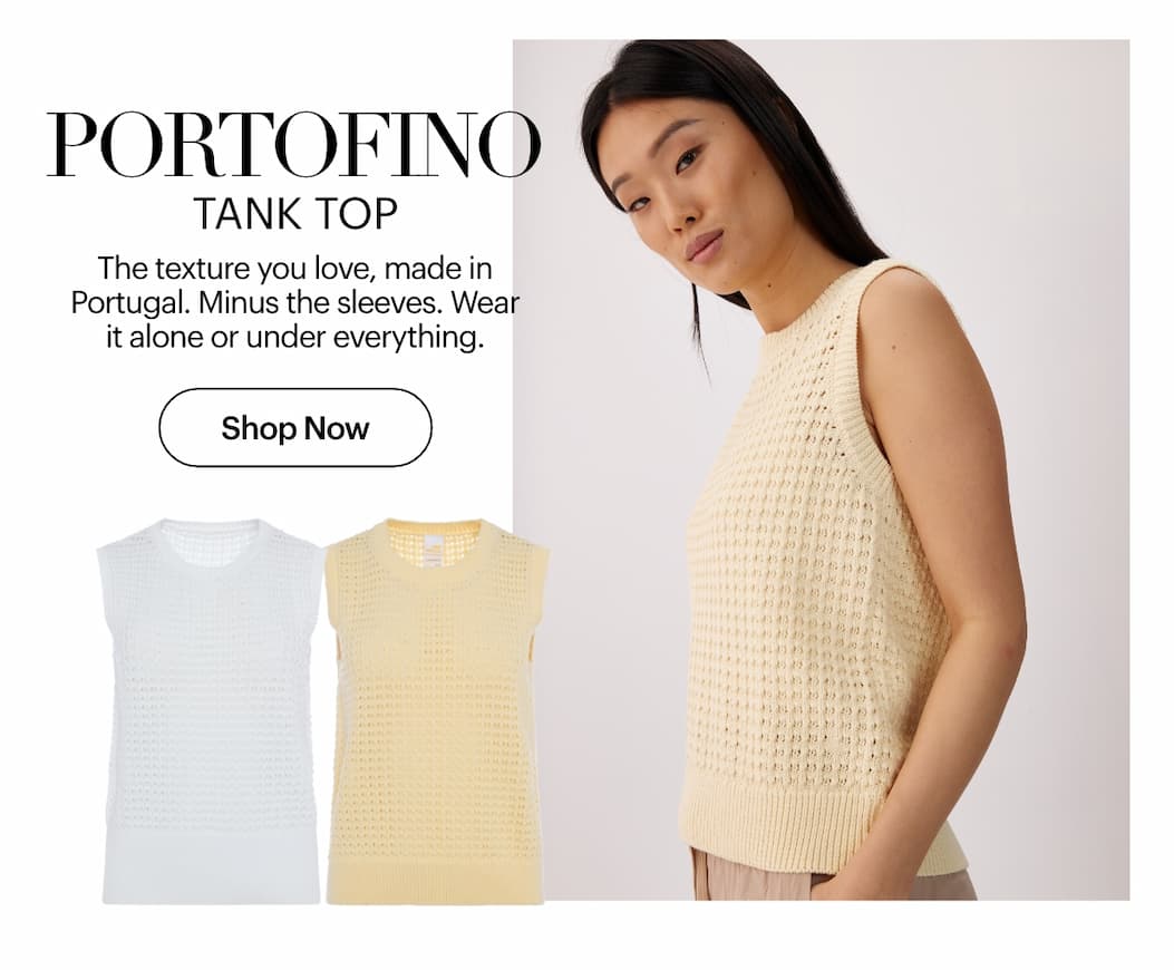 Portofino Tank Top Sweater