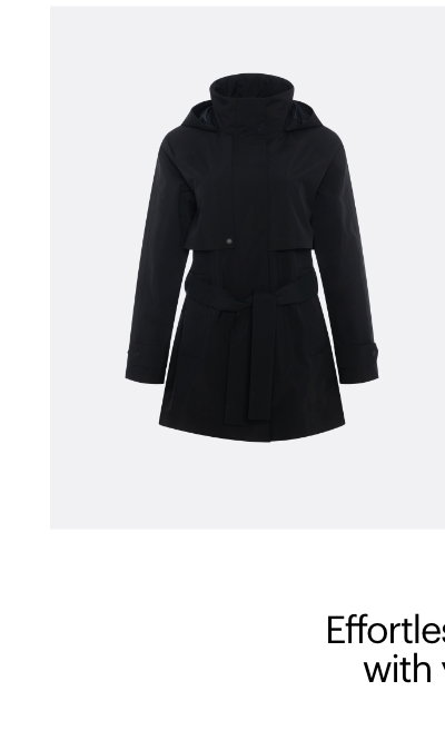 Alizé Short Trench Coat