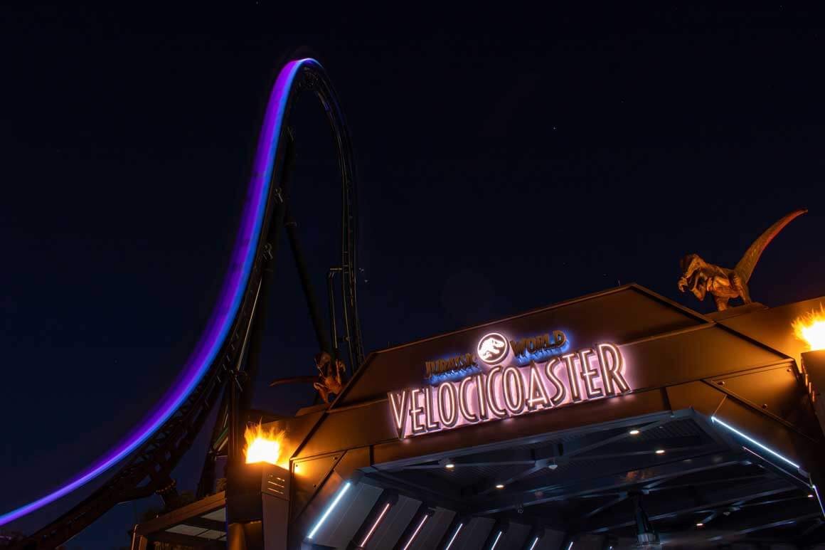 Using Universal Express Pass - Velocicoaster at Night
