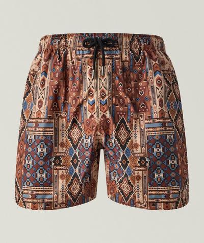 TooCo - Patchwork Printed Swim Shorts