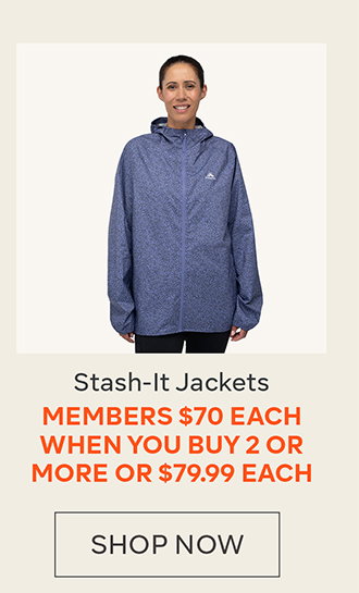 Stash it Jackets