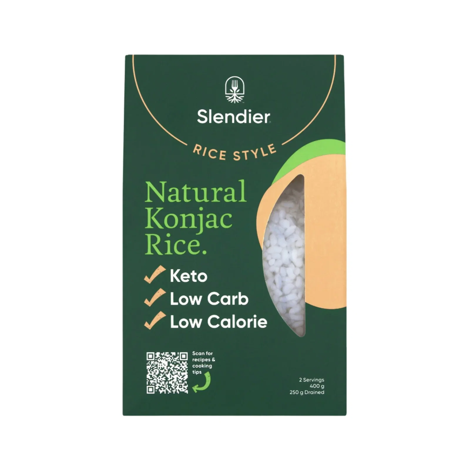 Image of Slendier Konjac Low Carb Rice Style 400g