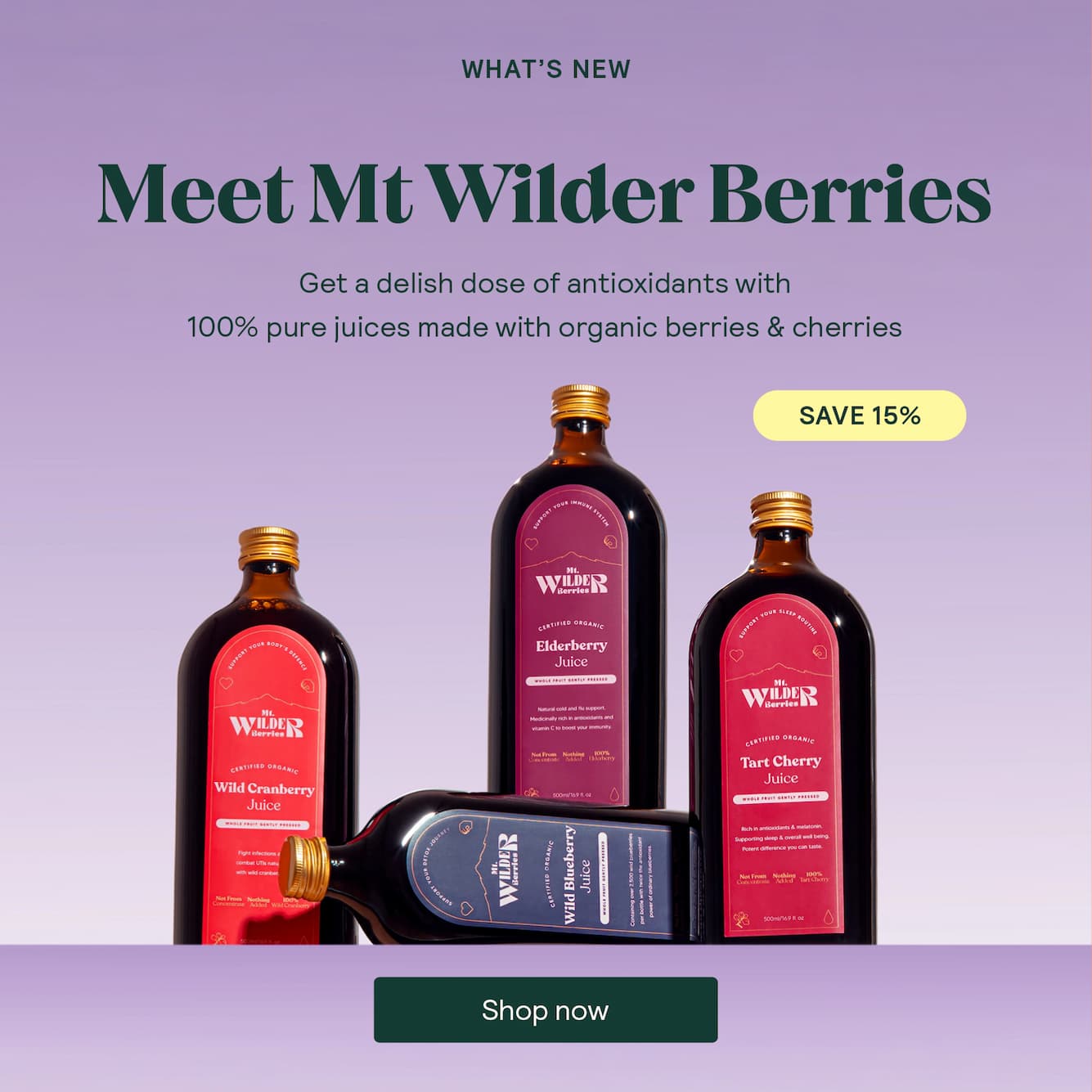 Shop Mt Wilder Berries 