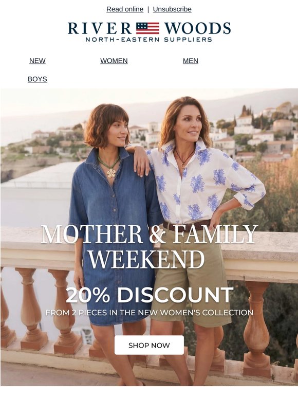 A surprise for eachother during our Mother & Family weekend 🛍️