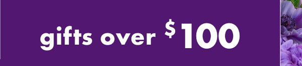 Gifts over $100