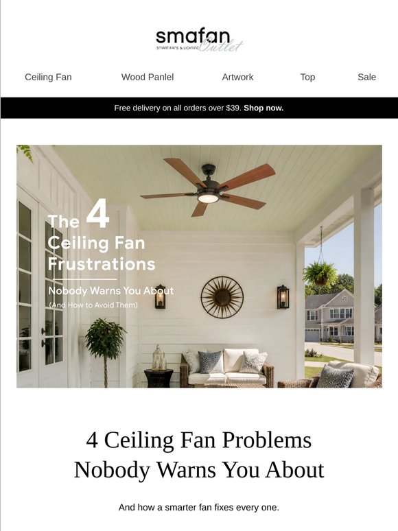 — The 4 ceiling fan problems no one warned us about