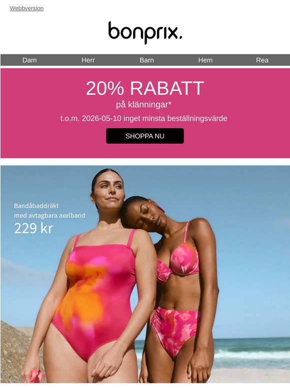 Spara -20% på klänningar