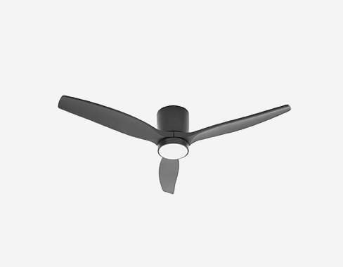 Ventilateur de plafond LED Lucande Sorin, noir, DC, silencieux, IP44