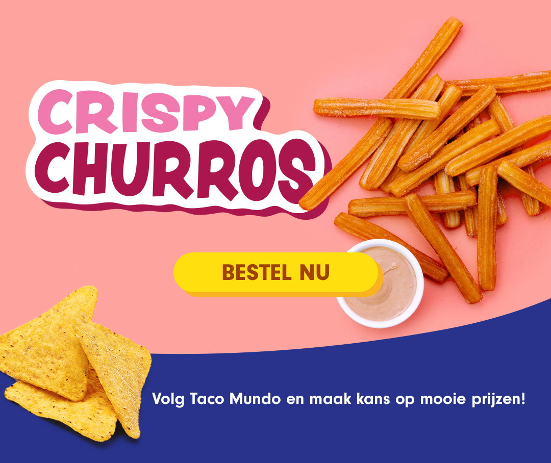 Knapperige Churros met kaneelsuiker, lekker als dessert voor jezelf of om te delen! 